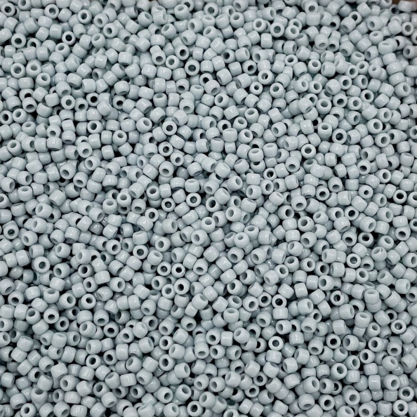 TOHO Round, 8/0, 53, Opaque Gray, rokajlové korálky