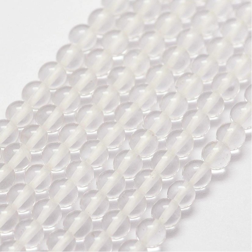 Přírodní křišťál - korálky, 3 mm