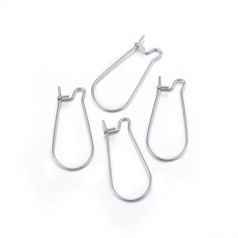 Zavírací háčky z 304 ocele, 25x12 mm