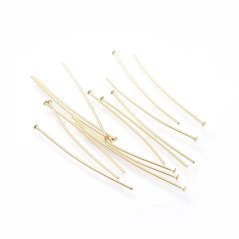 Ketlovací nit z 304 ocele, 35x0,7 mm, zlatý
