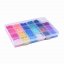 Polymerperlenset, Mix von 24 Farben, 4 mm