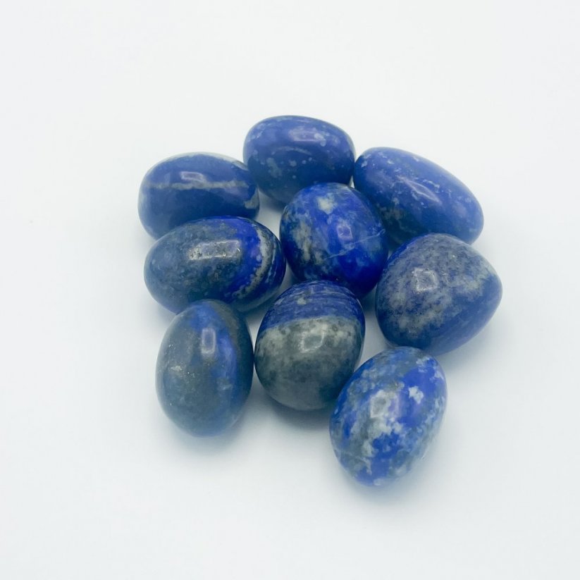 Lapis lazuli csiszolt marokkő, L, 2-3 cm