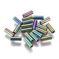 Trubička z 304 ocele, viacfarebná, 8x3 mm