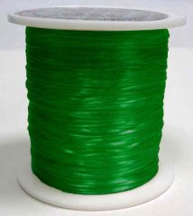 Elastisches Lycra - ø 0,8 mm, 60 m, grün, 1 Stück