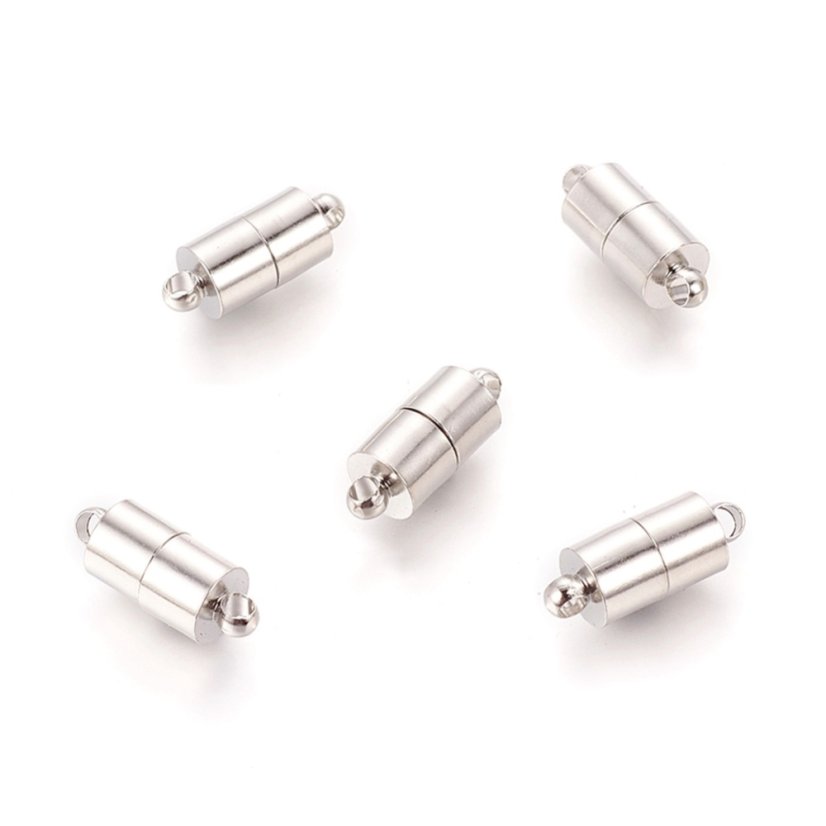Mágneses kapocs sárgarézből, 16x6 mm