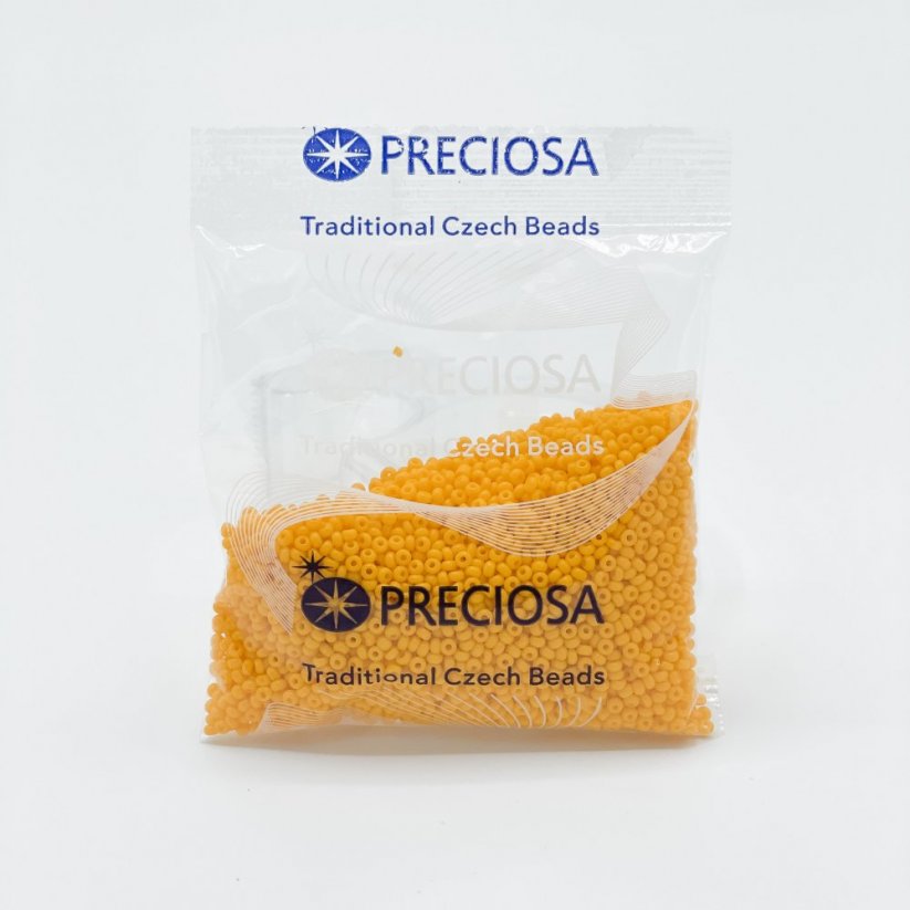 PRECIOSA rokajl 12/0 č. 93110, oranžový - 50 g
