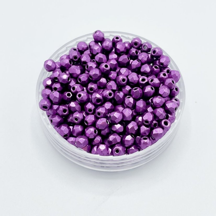 Brúsené ohňovky  metallic spring crocus, 3 mm
