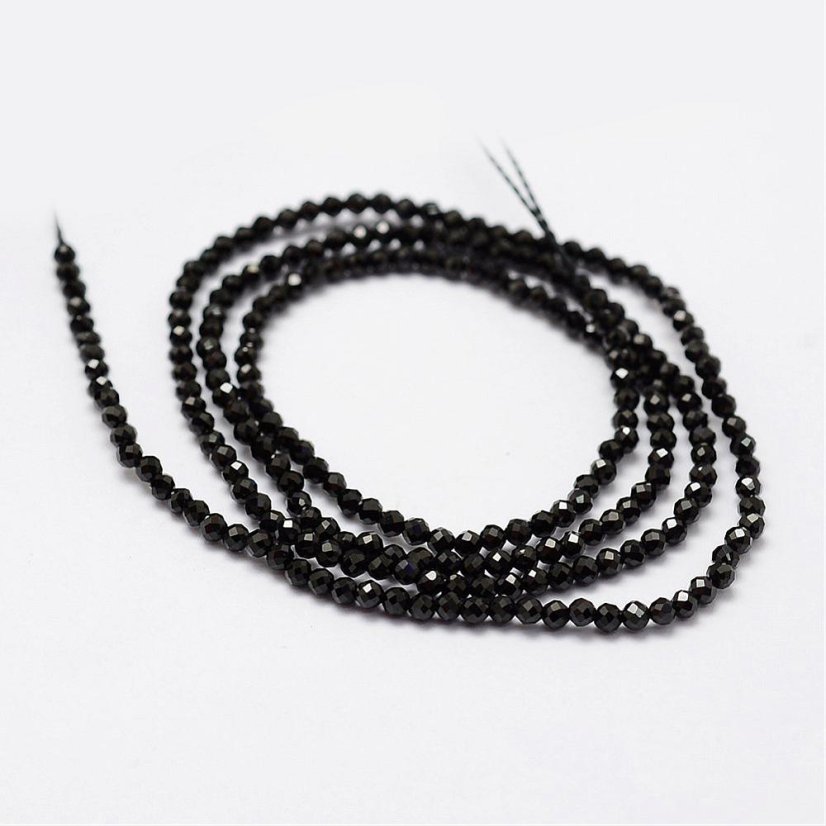 Přírodní spinel - korálky, broušené, 2 mm