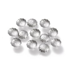 Kaplík "kytička" z 304 ocele, 7x7x2 mm