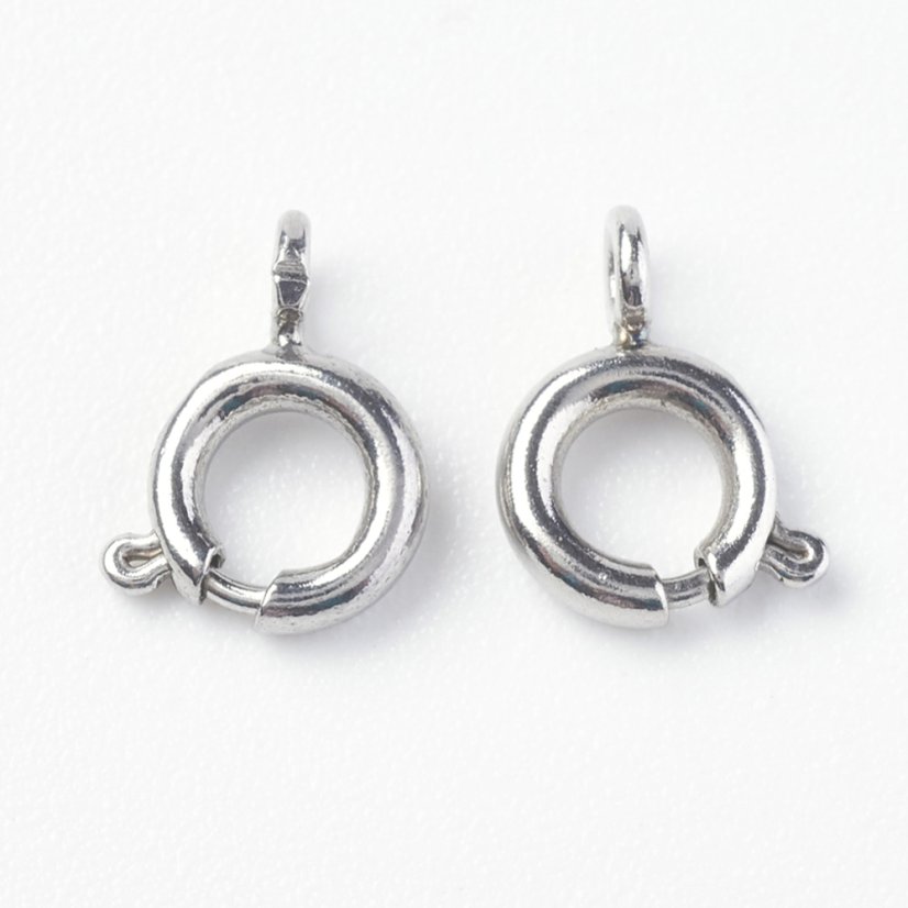 Zapínání z 304 ocele, 1,5x9,5x2 mm, stříbrné