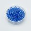 Csiszolt gyöngyök crystal blue lined, 3 mm