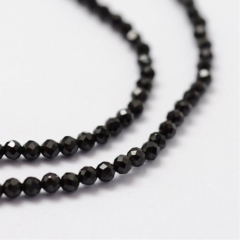 Přírodní spinel - korálky, broušené, 2 mm