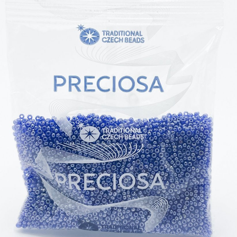 PRECIOSA maggyöngy 11/0 sz. 38210, kék - 50 g