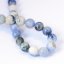 Natürlicher Sodalith - Perlen, blau, 8 mm