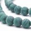 Synthetischer Malachit - Perlen, matt, grün, 8 mm