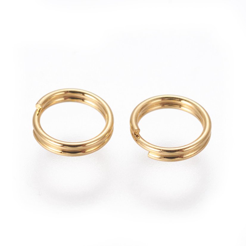 Propojovací kroužek z 304 oceli 5x1 mm, vnitřní průměr 4 mm