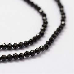 Természetes spinell - gyöngyök, csiszolt, 2 mm