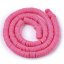 Heishi polymérový korálok - cerise, 6x0,5-1 mm