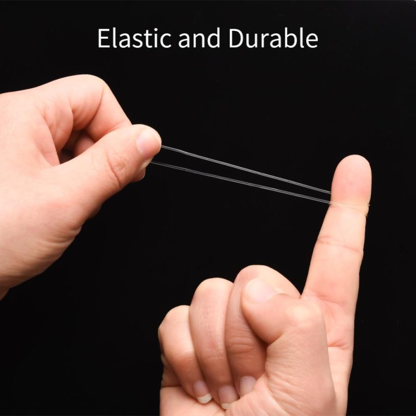 Elastomer - ø 0.8mm, 100 m, biely 1 ks