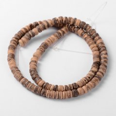 Rondellen aus Kokosnussschalen, 5,5x1,5-5 mm