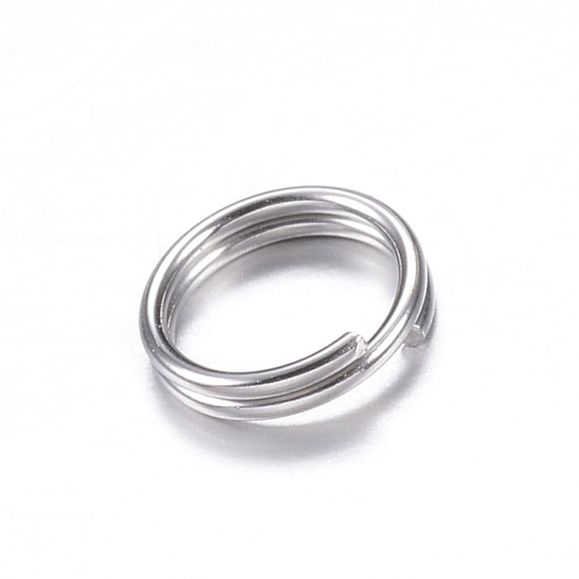 Spojovací krúžok z 201 ocele 6x1 mm vnútorný priemer 5 mm