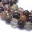 Természetes auralit - gyöngyök, sokszínű, 6 mm
