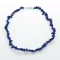 Halskette aus gehacktem Lapis Lazuli, kurz