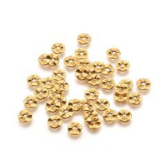 Lapos kör elválasztó, arany, 7x1mm