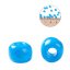 Rocailles Perlenset 8/0, blau, 24 Farben