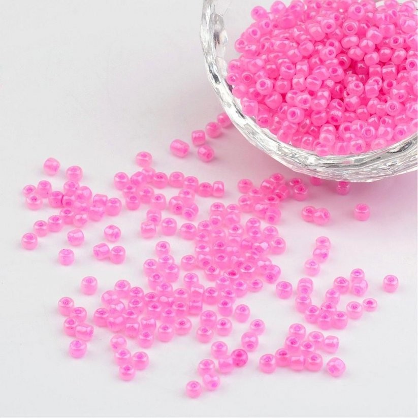 8/0 Rocailles Perlen Pink - 50 g