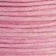 Voskovaná bavlnená niť 24,5m - 1mm ružová