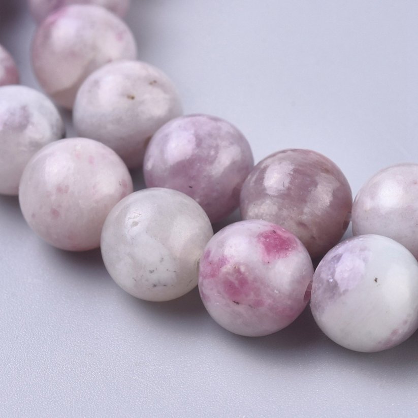 Natürlicher chinesischer Turmalin - Perlen, mehrfarbig, 8 mm
