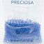 PRECIOSA maggyöngy 8/0 sz. 38936, átlátszó kék - 50 g