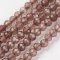 Natürlicher Rauchquarz - Perlen, geschliffen, braun, 2 mm
